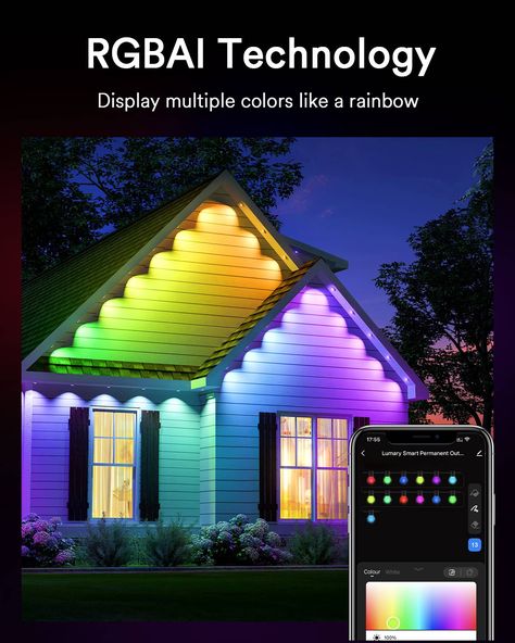 Best Nexillumi Permanent Outdoor Lights for House: Illuminate Your Home Year-Round