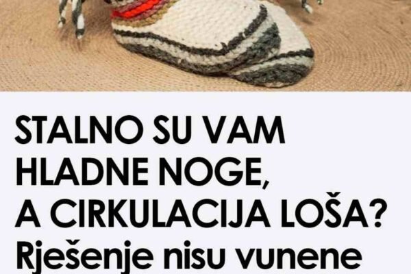 Noge su vam uvek hladne, a cirkulacija loša: Nikako vunene čarape, namirnica iz špajza je spas