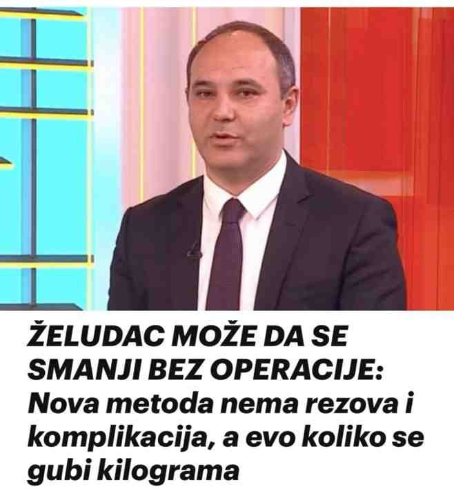 ŽELUDAC MOŽE DA SE SMANJI BEZ OPERACIJE: Nova metoda nema rezova i komplikacija, a evo koliko se gubi kilograma