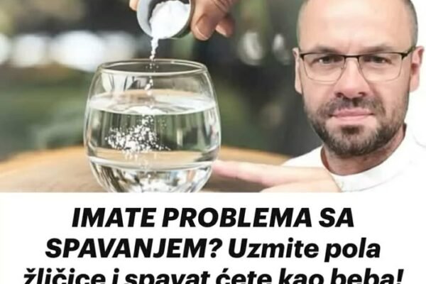 IMATE PROBLEMA SA SPAVANJEM? Uzmite pola žličice i spavat ćete kao beba!