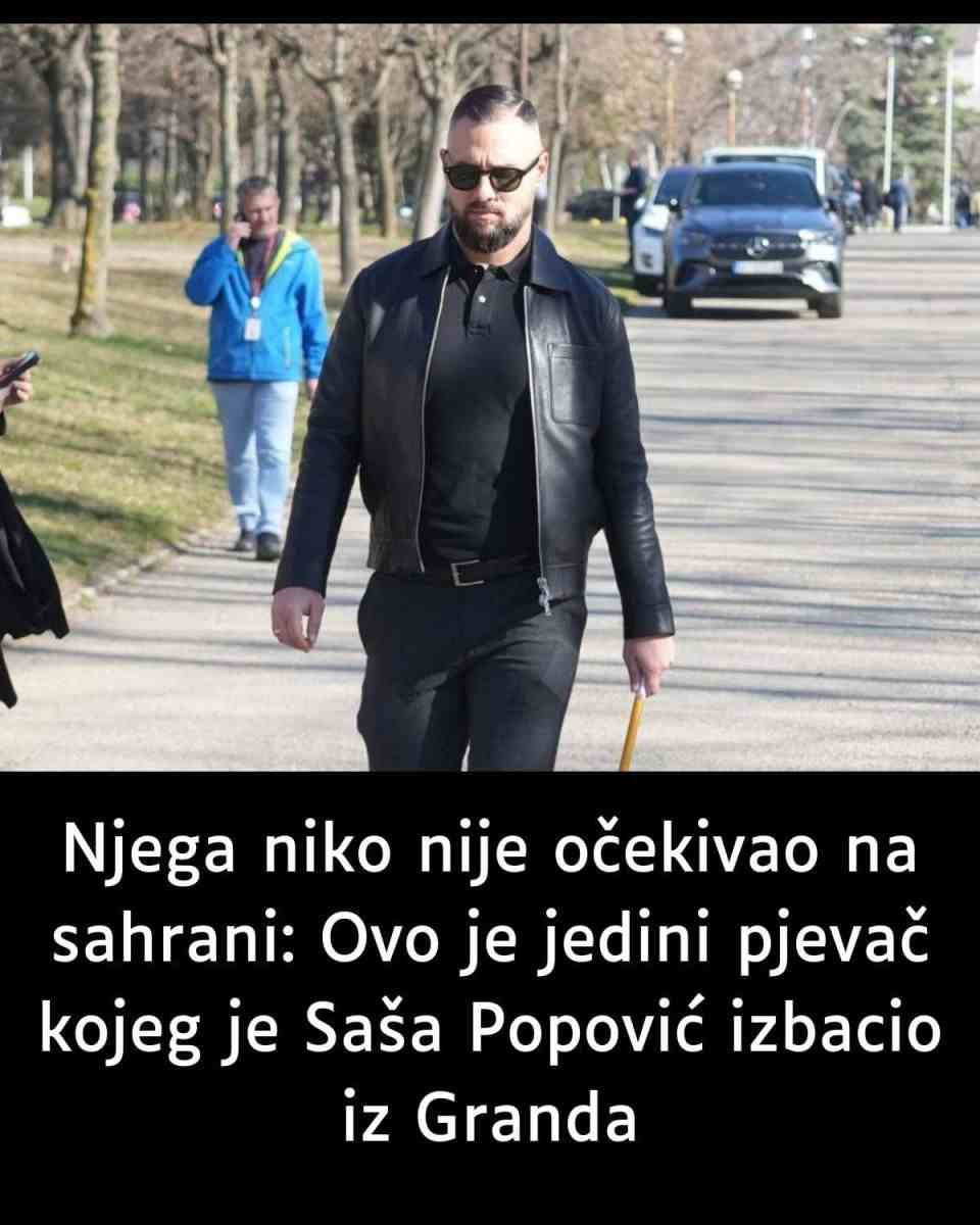 Njega niko nije očekivao na sahrani: Ovo je jedini pjevač kojeg je Saša Popović izbacio iz Granda