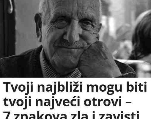 Tvoji najbliži mogu biti tvoji najveći otrovi – 7 znakova zla i zavisti kod najbližih