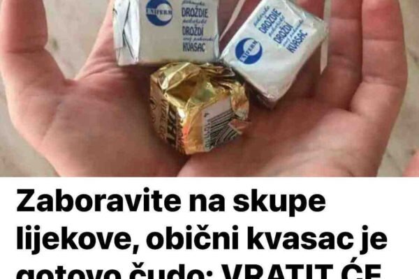 Zaboravite na skupe lijekove, obični kvasac je gotovo čudo: VRATIT ĆE VAM ZDRAVLJE I FIGURU!