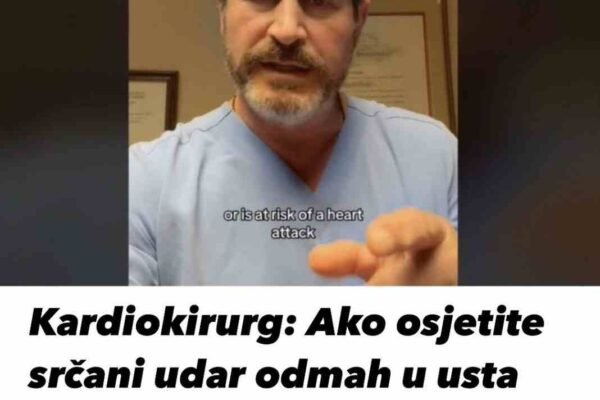 Poznati kardiohirurg otkriva: Ako pomislite na srčani udar, uzmite ovaj lijek koji se izdaje bez recepta i odmah ga sažvačite