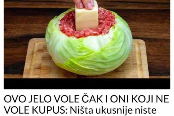 OVO JELO VOLE ČAK I ONI KOJI NE VOLE KUPUS: Ništa ukusnije niste jeli, EVO KAKO SE PRAVI (VIDEO RECEPT)