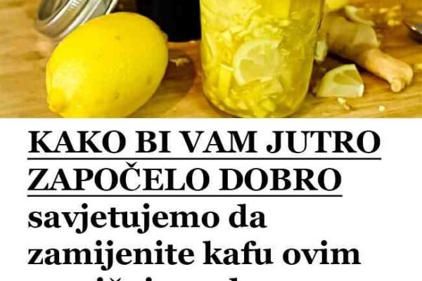 KAKO BI VAM JUTRO ZAPOČELO DOBRO savjetujemo da zamijenite kafu ovim magičnim sokom, pucaćete od energije, a virusi će bežati od vas