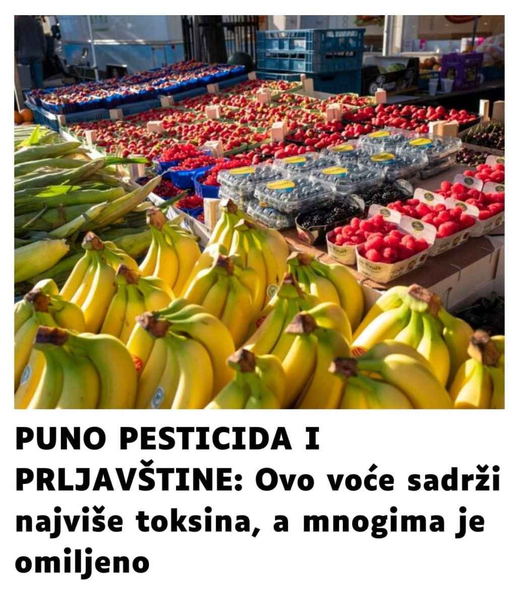 Voće i povrće su važan d