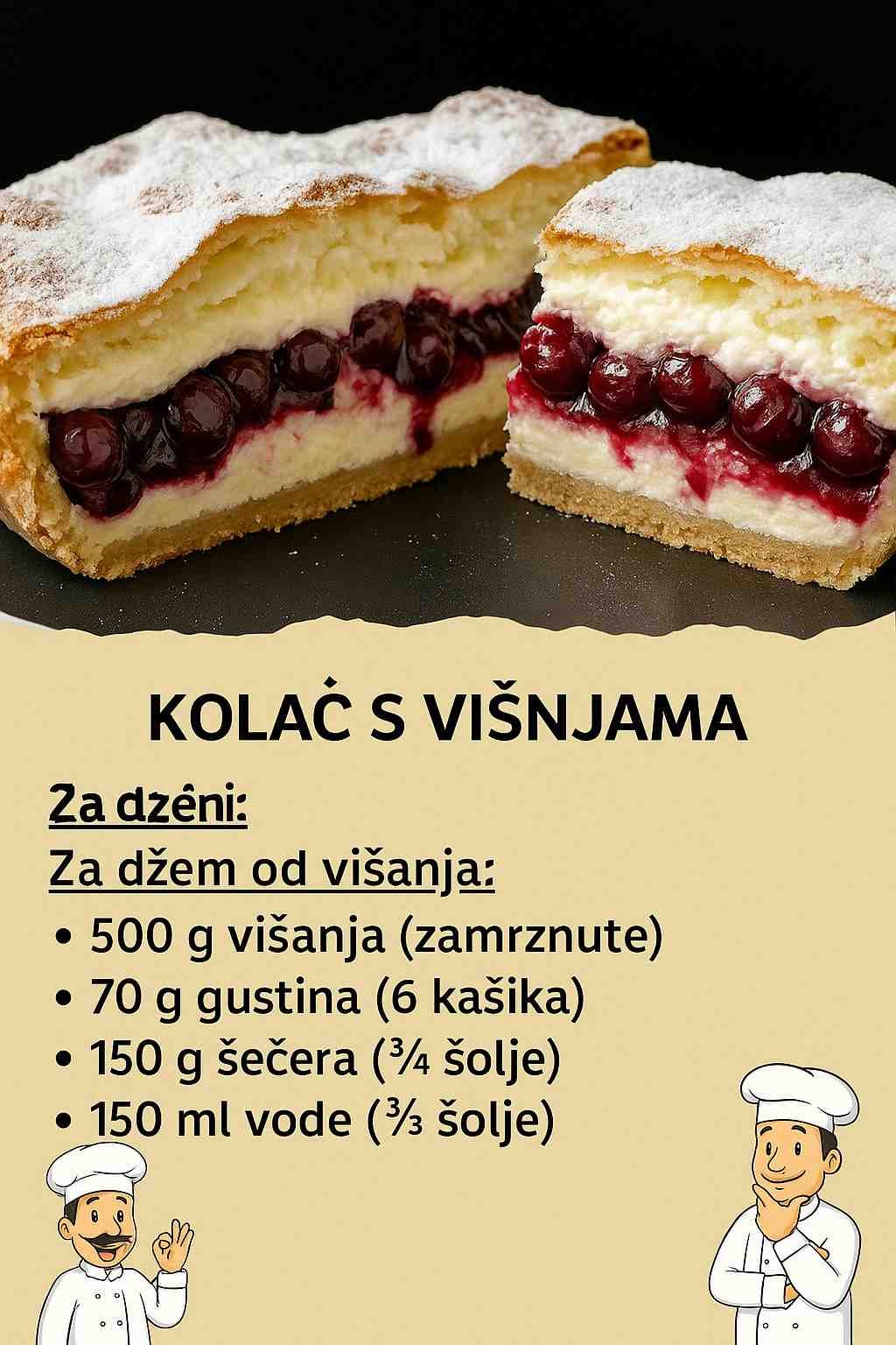 VIŠNJA & JOGURT TORTA – NEBESKI UKUSAN UŽITAK! 🍒🍰✨ Lagana, sočna i osvježavajuća – savršena za svako doba dana!