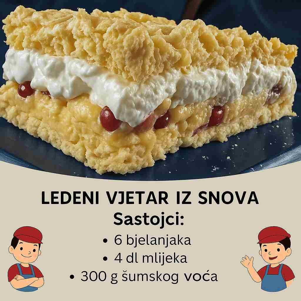 LEDENI VJETAR IZ SNOVA: Ovaj recept je definitivno najukusniji!