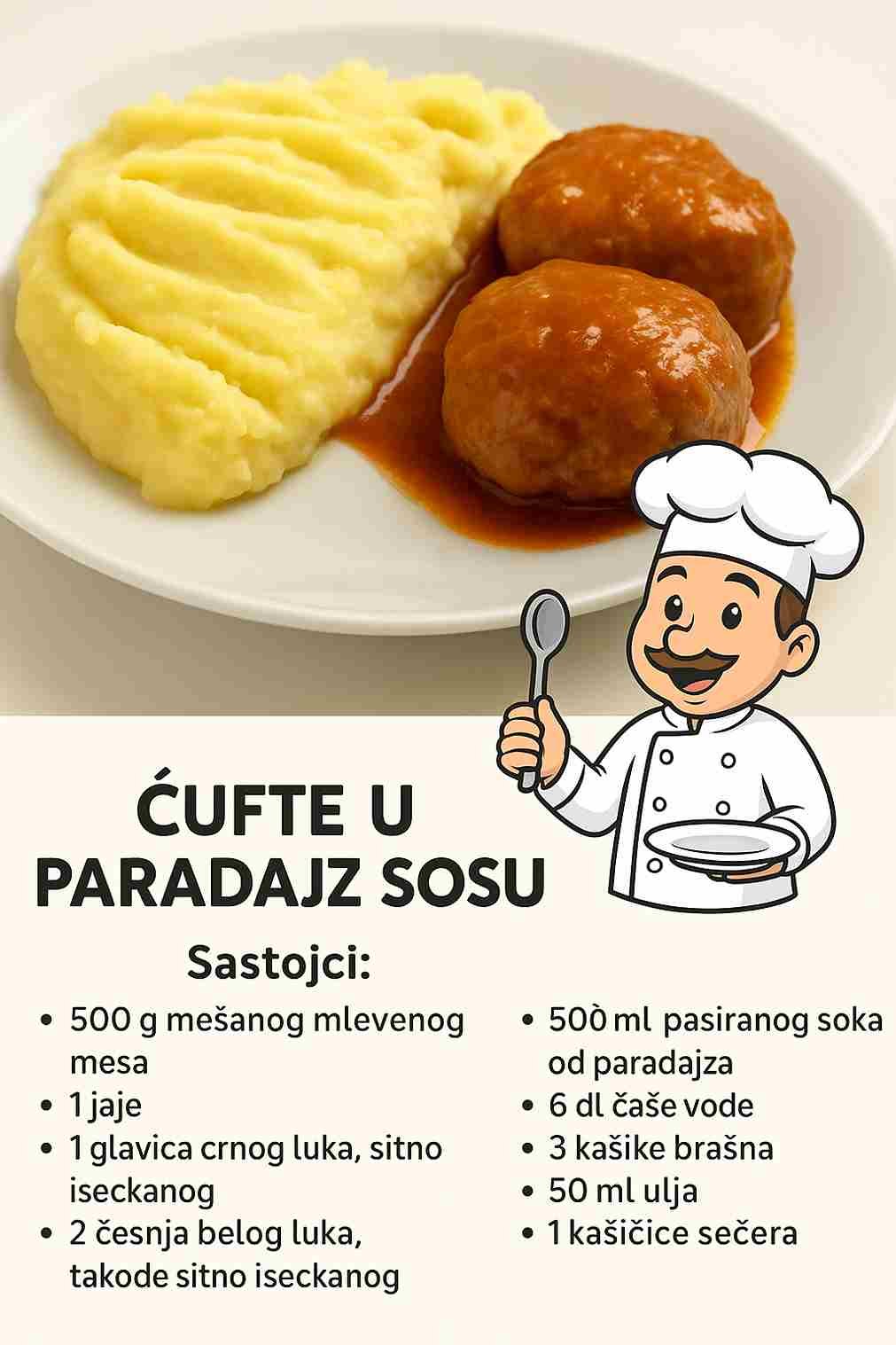 Ćufte u paradajz sosu su softane, ukusne i idealane za porodični ručak: Uz različiti prilog možete ih jesti i 2 dana