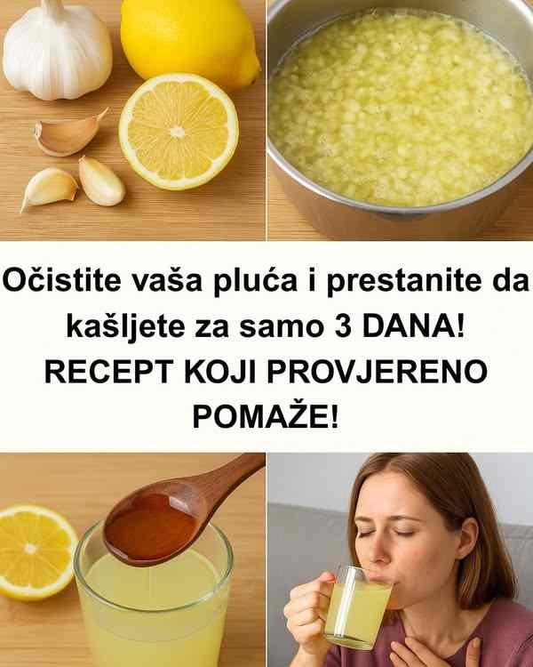 Očistite vaša pluća i prestanite da kašljete za samo 3 dana – Ovo biste trebali zapisati i čuvati za svaki slučaj
