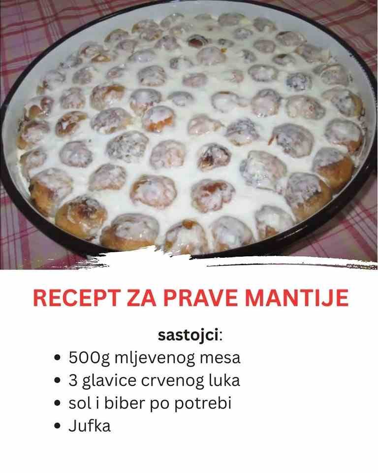 Novopazarske mantije: Evo kako se pravi ovaj neverovatni specijalitet! (RECEPT)