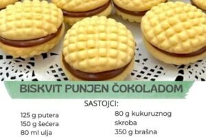 Biskvit punjen čokoladom – Poslastica koja postaje još ukusnija kad odstoji