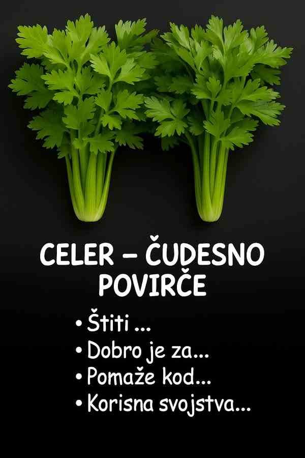 Celer – Evo kako da ga koristite za zdravlje srca, kože, jetre, očiju, bubrega, osteoporozu, artritisa i dijabetesa!