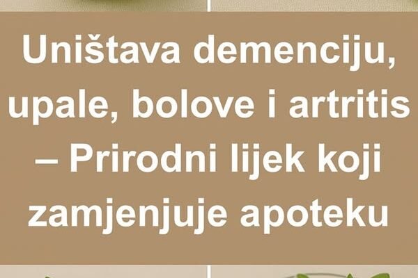 Prirodni lijek koji zamjenjuje apoteku – Uništava demenciju, upale, bolove i artritis
