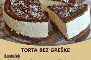 Torta bez greške – Bez pečenja, a tako ukusna