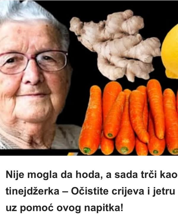 Nije mogla da hoda, a sada trči kao tinejdžerka – Očistite crijeva i jetru uz pomoć ovog napitka!