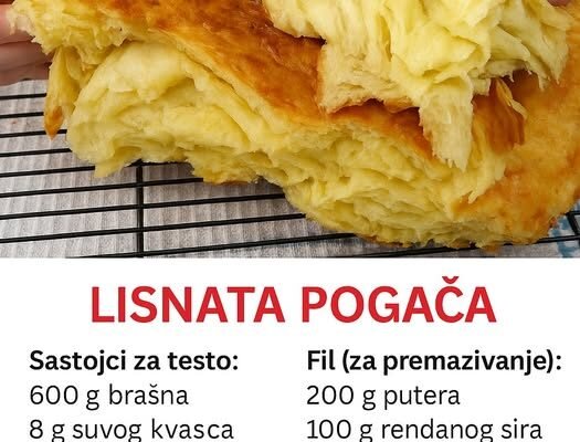 BRZI DORUČAK LISNATA POGAČA