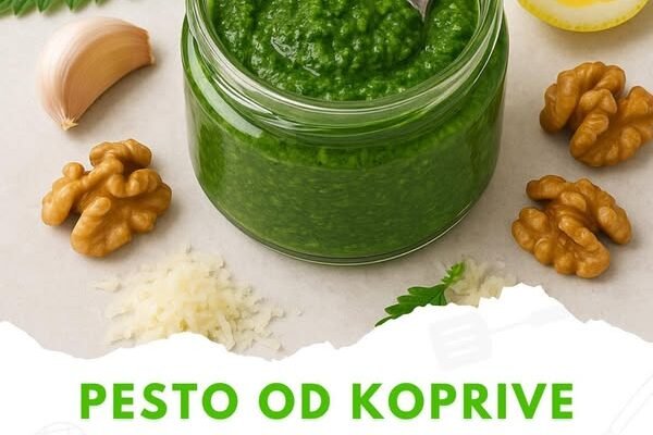 Pesto od koprive – zdrav, ukusan i pun hranjivih tvari