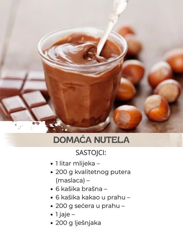Domaća nutela: Oduševite svoju djecu!