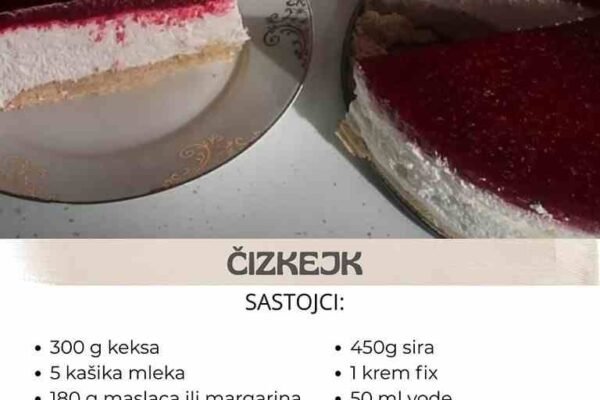 Najjednostavniji recept za čizkejk od kog nećete osedeti dok ga pravite: Isti kao iz poslastičarnice, lepi se za dušu