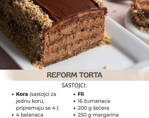 Predobra reform torta!!