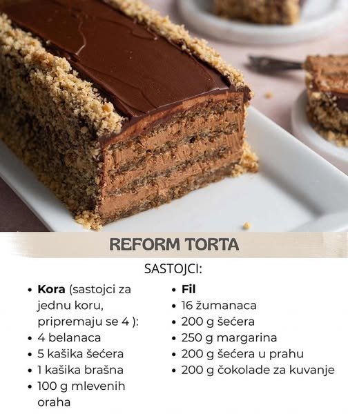Predobra reform torta!!