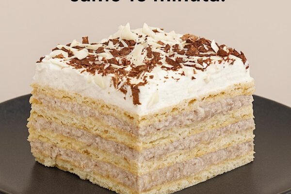 Pomešaš, filuješ, pojedeš – Banana torta gotova za samo 15 minuta!