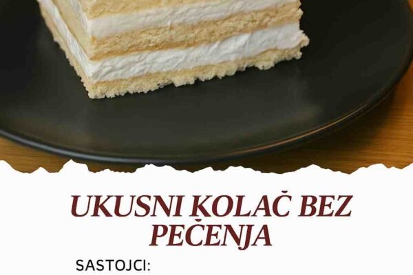 Ovaj kolač bez pečenja osvaja na prvi zalogaj – Napravi ga u par koraka!