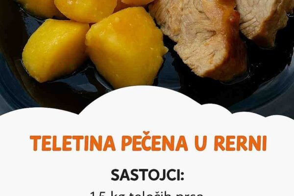 Teletina pečena u tavi koja će vas oduševiti! – Na mamin način Rolovana svinjetina sa krem sirom i kackavaljem – Ukus koji oduzima dah!