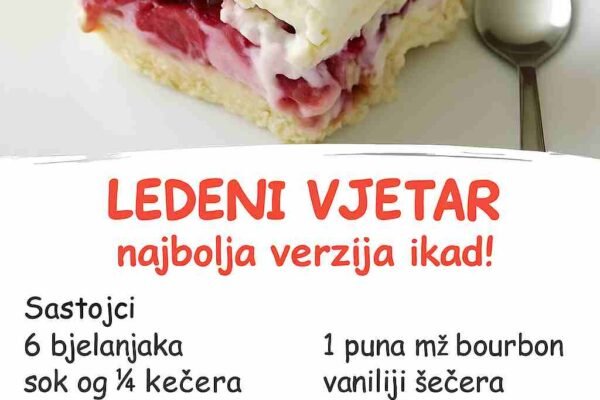 Najtraženiji kolač proleća i leta – Ledeni vjetar u najboljoj verziji do sad!