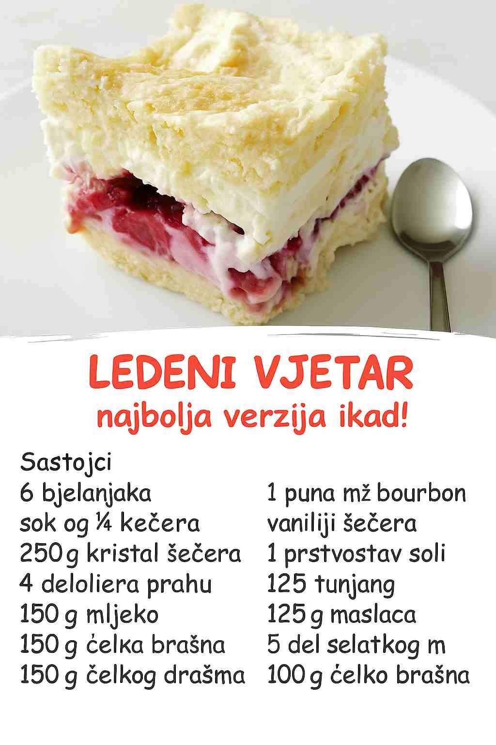 Najtraženiji kolač proleća i leta – Ledeni vjetar u najboljoj verziji do sad!