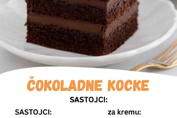 Za ljubitelje čokolade – Nezaboravne čokoladne kocke!