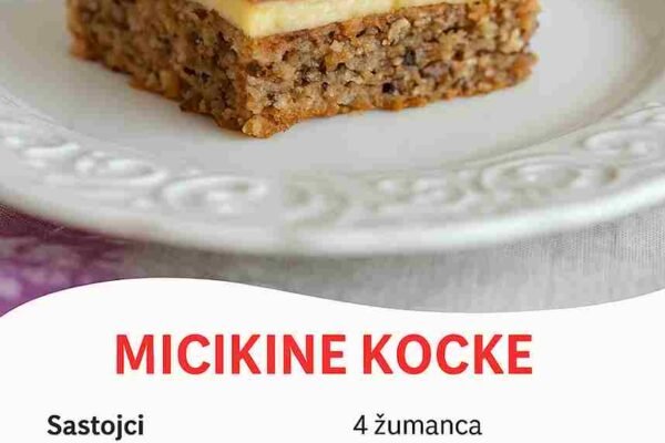 Micikine kocke – Savršen spoj oraha i čokolade!