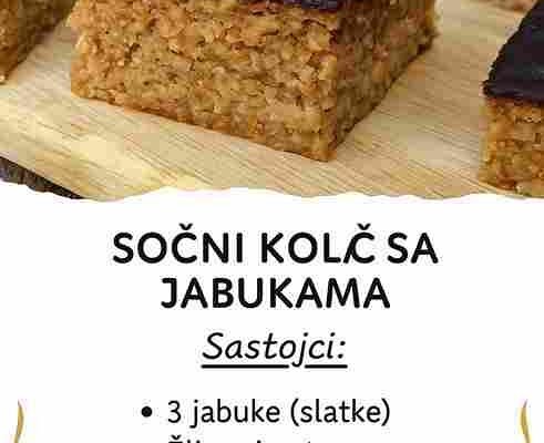 Sočni kolač s jabukama, orasima i cimetom – bez glutena i laktoze, mirisan i zdrav!
