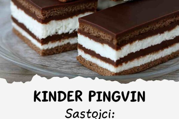 Kinder pingvin – Sočan i kremast kao kupovni