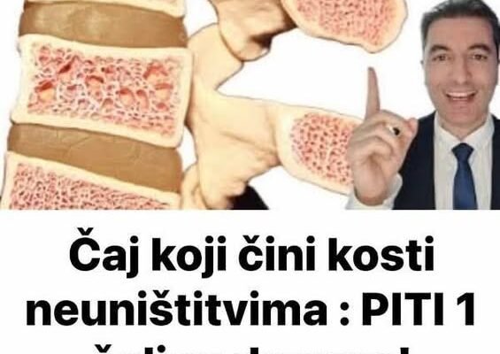 ČAJ ZA JAKE KOSTI RECEPT – Piti 1 šalicu dnevno