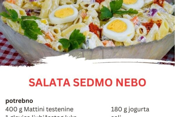 Salata SEDMO NEBO – Nikog nije ostavila ravnodušnim