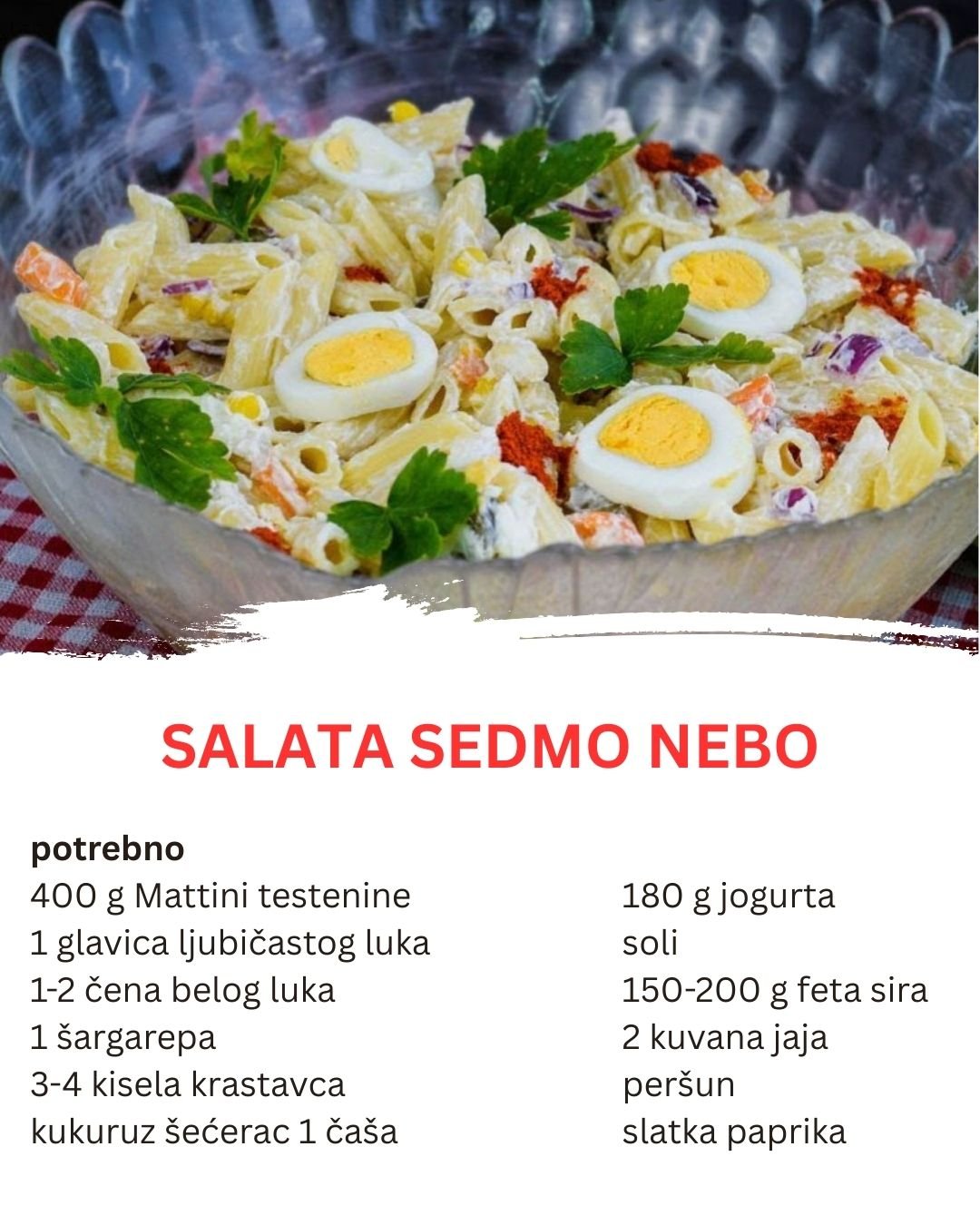 Salata SEDMO NEBO – Nikog nije ostavila ravnodušnim