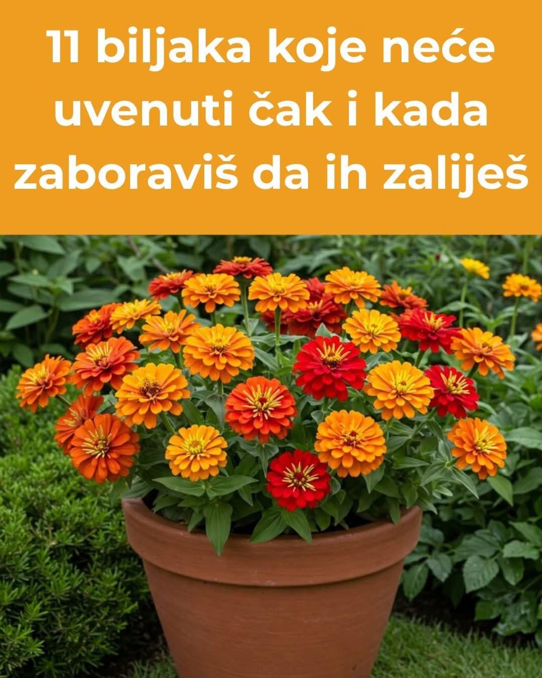 11 biljaka koje nikad neće uvenuti – čak i kad zaboraviš da ih zaliješ