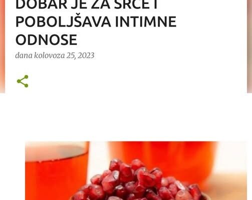 NEVJEROVATNA VOĆKA: SPREČAVA POJAVU RAKA, DOBAR JE ZA SRCE I POBOLJŠAVA INTIMNE ODNOSE