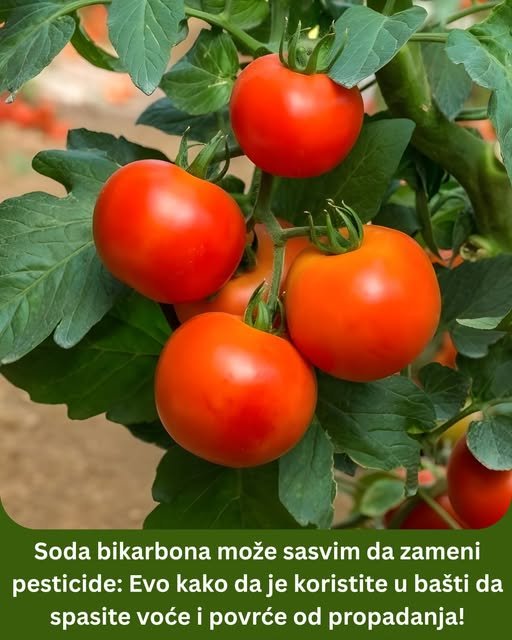 Soda bikarbona može sasvim da zameni pesticide: Evo kako da je koristite u bašti da spasite voće i povrće od propadanja!