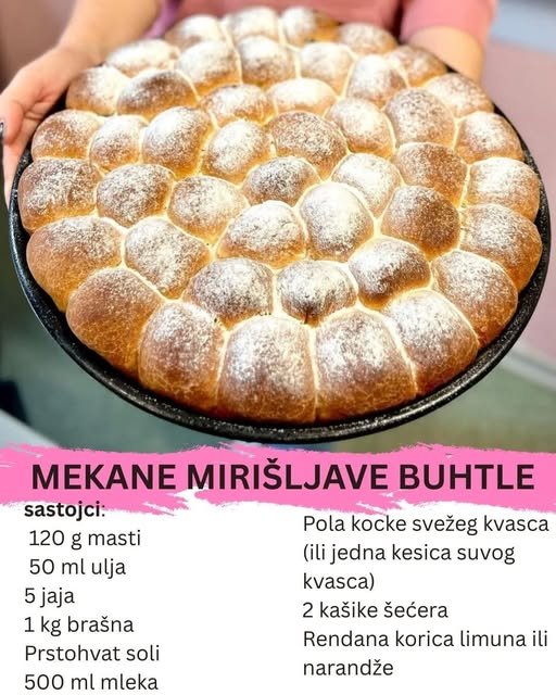 BUHTLE: “Recept prijateljice iz Austrije – lepše i ukusnije od krofni, prepune džema”