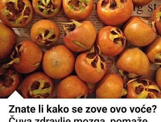 Znate li kako se zove ovo voće? Čuva zdravlje mozga, pomaže kod anemije, jača imunitet