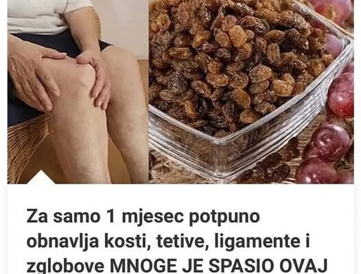 Za samo 1 mjesec P0TPUN0 0BNAVLJA K0STI, tetive, ligamente i zglobove.. MN0GE JE SPASI0 0VAJ RECEPT!