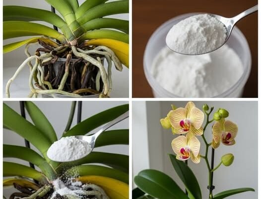 Samo 1 Kašika Oživljava Svaku Uvelu Orhideju – Jednostavan Prirodni Način 🌸