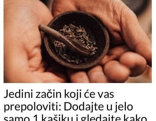 Jedini Začin Koji Će Vas Prepoloviti: Dodajte U Jelo Samo 1 Kašiku I Gledajte Kako Se Topite