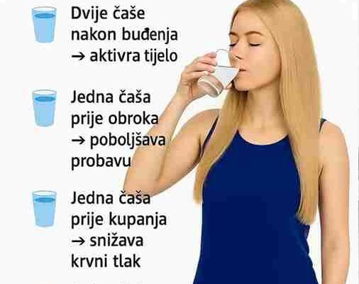 PRAV0 VRIJEME ZA K0NZUMIRANJE V0DE