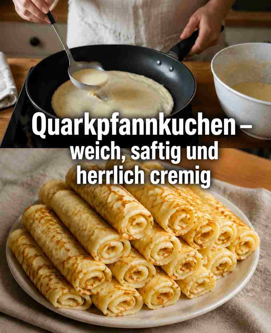 Quarkpfannkuchen – weich, saftig und herrlich cremig