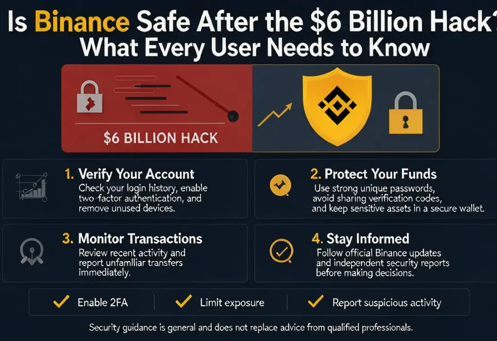 Is Binance Safe After the $6.3 Billion Hack in 2026? Cryptocurrency Exchange Security